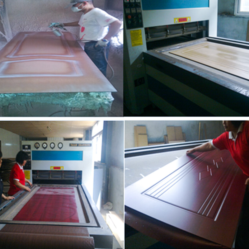 LM505A PVC真空プレス接着剤の木製ドア